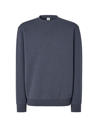 Bluza Unisex Klasyczna Poliester Bawelna JHK320 - Denim
