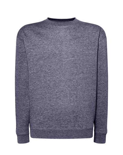 Bluza Unisex Klasyczna Poliester Bawelna JHK320 - Denim Heather