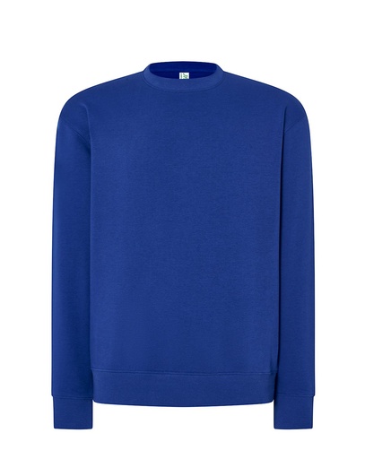 Bluza Unisex Klasyczna Poliester Bawelna JHK320 - KLEIN BLUE