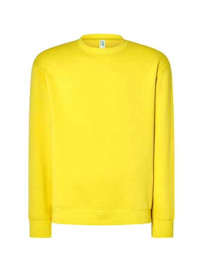 Bluza Unisex Klasyczna Poliester Bawelna JHK320 - Lemon Yellow
