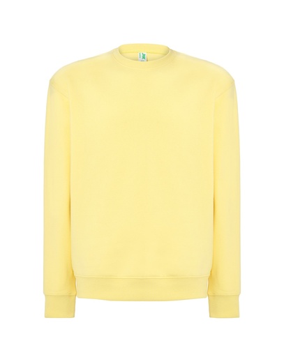 Bluza Unisex Klasyczna Poliester Bawelna JHK320 - Light Yellow