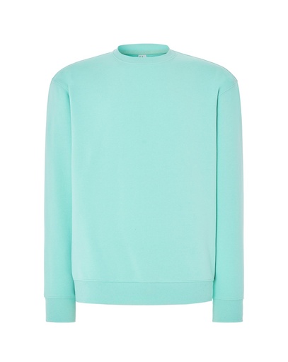 Bluza Unisex Klasyczna Poliester Bawelna JHK320 - Mint Green