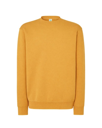 Bluza Unisex Klasyczna Poliester Bawelna JHK320 - Mustard