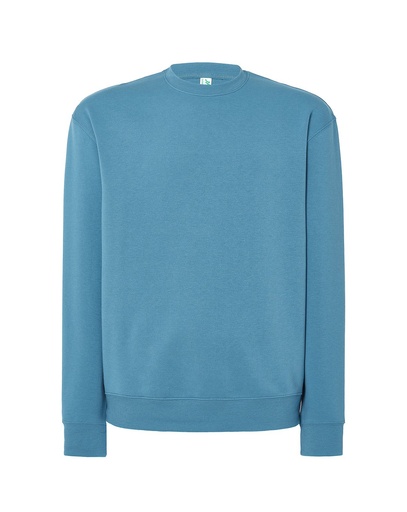 Bluza Unisex Klasyczna Poliester Bawelna JHK320 - Petrol Blue