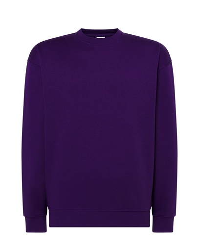 Bluza Unisex Klasyczna Poliester Bawelna JHK320 - Purple