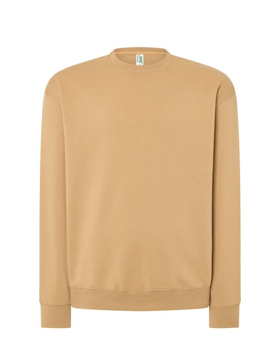 Bluza Unisex Klasyczna Poliester Bawelna JHK320 - Sand