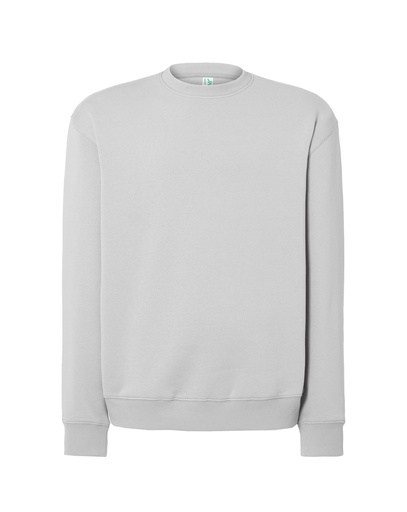 Bluza Unisex Klasyczna Poliester Bawelna JHK320 - Silver