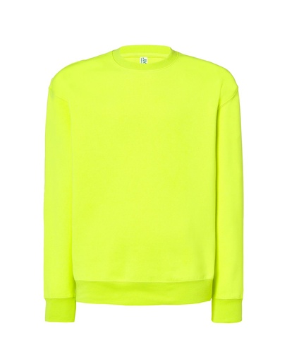 Bluza Unisex Klasyczna Poliester Bawelna JHK320 - Gold Fluor