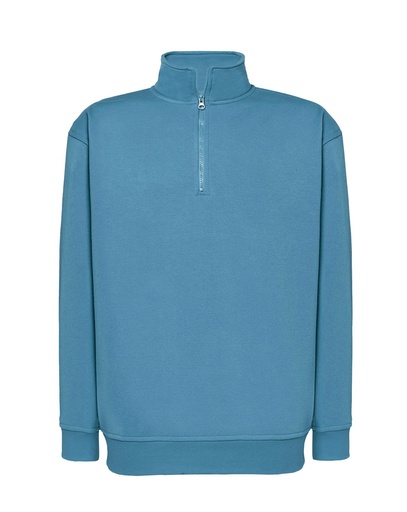 Bluza Rozpinana Poliestrowa SWRA ZIP - Petrol Blue