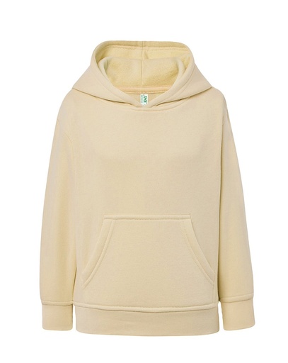 Bluza Dziecięca z Kapturem Rozpinana Poliestrowa SWRK KNG - Buttercream