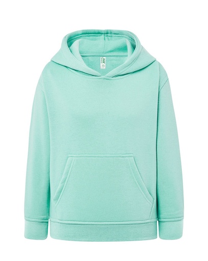 Bluza Dziecięca z Kapturem Poliestrowa SWRK KNG - Mint Green