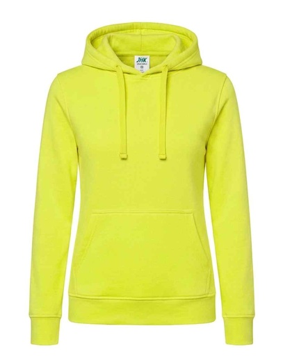 Bluza Damska Slim z Kapturem Poliestrowa SWUL KNG - Apple