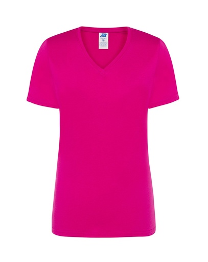 T-shirt Damski Bawełniany TSRL CMFP - Fucsia