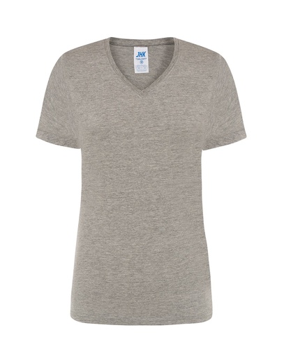 T-shirt Damski Bawełniany TSRL CMFP - Grey Melange