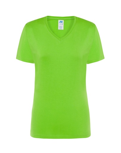 T-shirt Damski Bawełniany TSRL CMFP - Lime