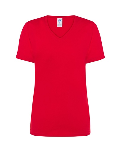 T-shirt Damski Bawełniany TSRL CMFP - Red