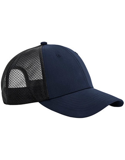 Czapka Trucker Siatkowa Poliester z Recyklingu CB644R - Navy & Black