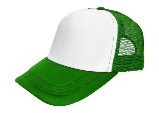 Czapka z Daszkiem CZ 5 P TRUCKER - Kelly Green/White
