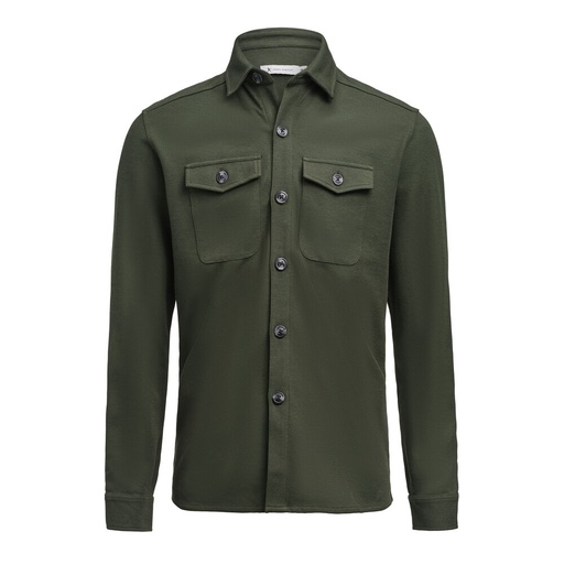 HICKSVILLE OVERSHIRT – PINE GREEN