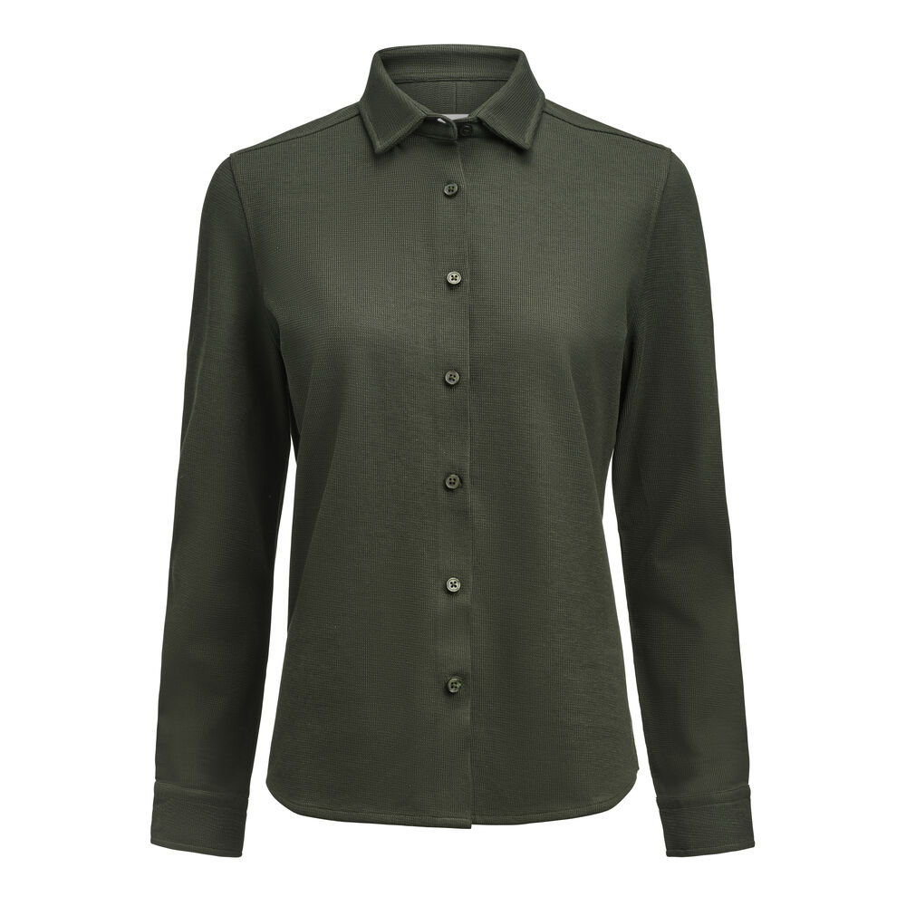 HICKSVILLE SHIRT WOMAN – PINE GREEN
