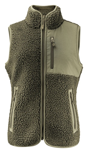 KINGSLEY VEST WOMAN – MOSS GREEN