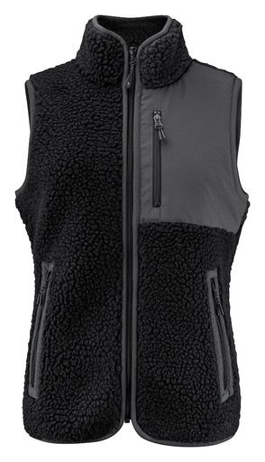 KINGSLEY VEST WOMAN – BLACK