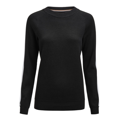 SCARSDALE SWEATER WOMAN – BLACK