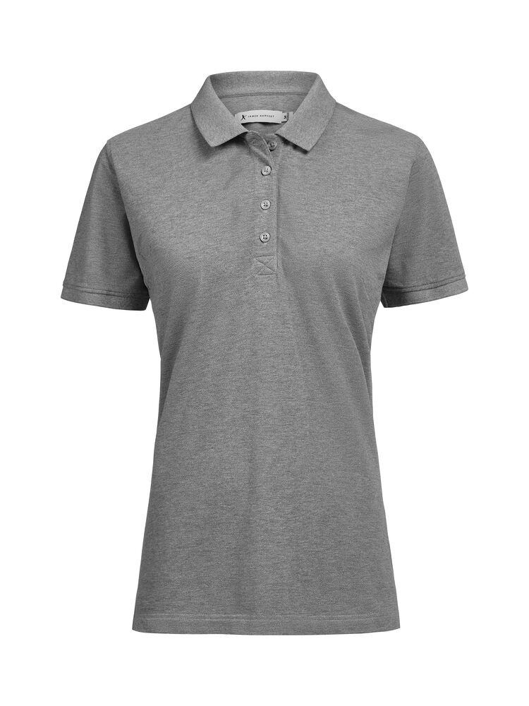 SUPREME CLASSIC POLO WOMAN – GREY MELANGE