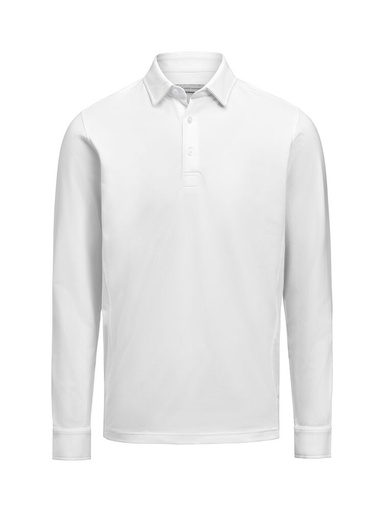SUPREME POLO LS – WHITE