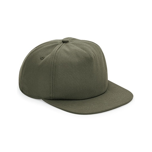 Czapka 5-panelowa Nieusztywniona Bawelna Organiczna CB64N - Olive Green