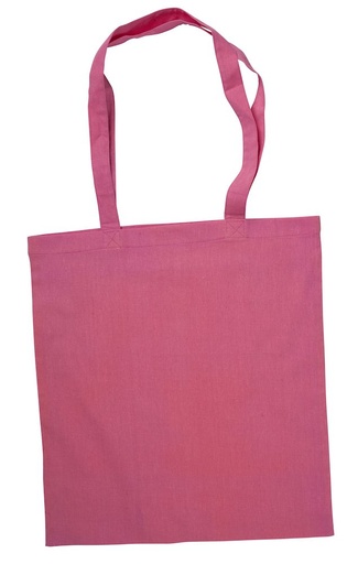 Torba bawełniana 150 g - długie uchwyty 410156 - Różowy