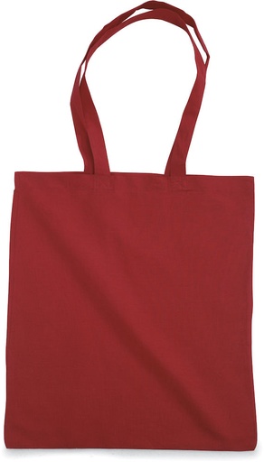 Torba bawełniana 150 g - długie uchwyty 410156 - Czerwony