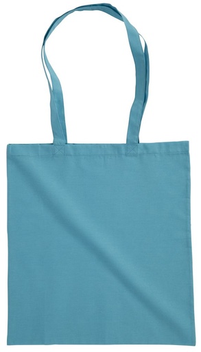 Torba bawełniana 150 g - długie uchwyty 410156 - Turkusowy