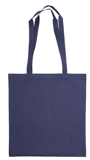 Torba bawełniana 150 g - długie uchwyty 410156 - Granatowy