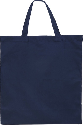 Torba bawełniana 150 g - krótkie uchwyty 411112 - Granatowy