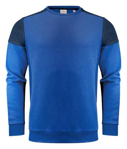PRIME CREWNECK – COBALT/ NAVY