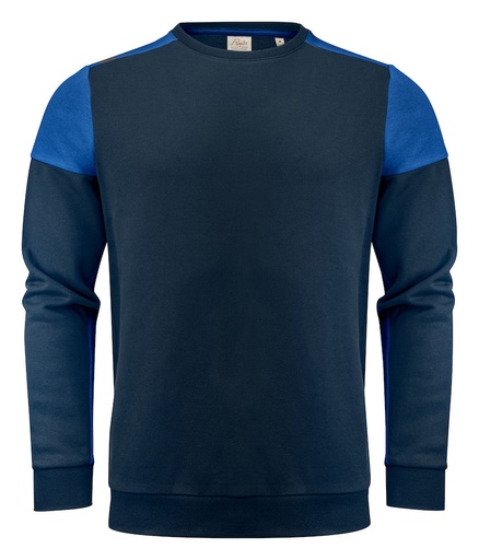 PRIME CREWNECK – NAVY/COBALT