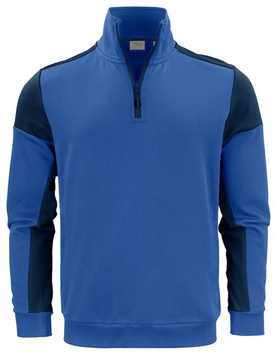 PRIME HALFZIP SWEATER – COBALT/ NAVY