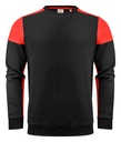 PRIME CREWNECK – BLACK/RED