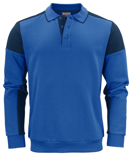 PRIME POLOSWEATER – COBALT/ NAVY