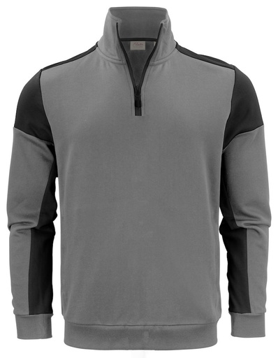 PRIME HALFZIP SWEATER – ANTHRACITE/ BLACK