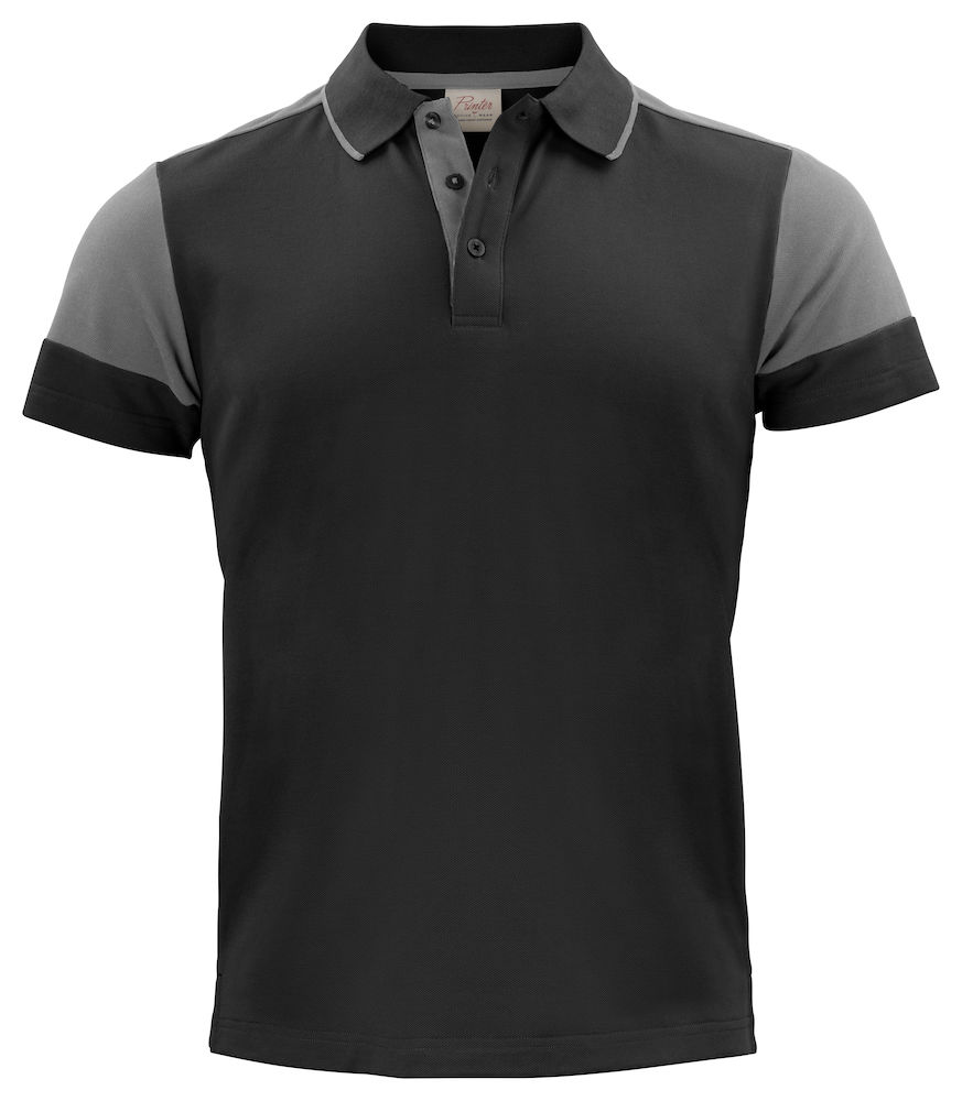 PRIME POLO – BLACK/ ANTHRACITE