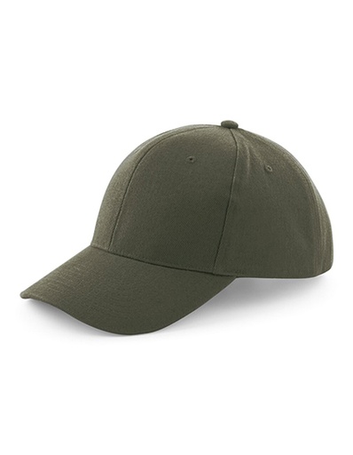Czapka 6 panelowa Bawełniana CB65 - Olive Green