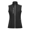 PRIME SOFTSHELL VEST WOMAN – BLACK/ ANTHRACITE