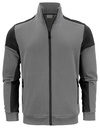 PRIME SWEATVEST – ANTHRACITE/ BLACK