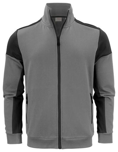 PRIME SWEATVEST – ANTHRACITE/ BLACK