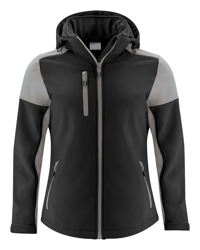 PRIME SOFTSHELL WOMAN – BLACK/ ANTHRACITE