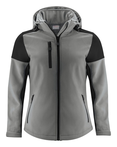 PRIME SOFTSHELL WOMAN – ANTHRACITE/ BLACK