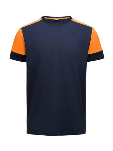 PRIME T – NAVY/NEON ORANGE
