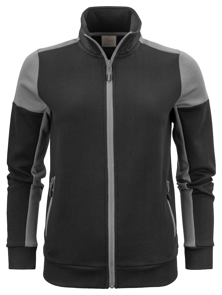 PRIME SWEATVEST WOMAN – BLACK/ ANTHRACITE
